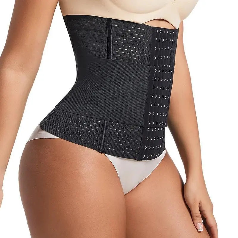Women'S Waist Cincher Tummy Control Shaperwear Waist Trainer Women Double Belt Wrap Corset Trainer Shaper Girdle Wrap Belly Band